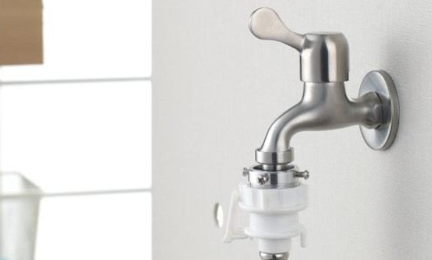 新洗衣機(jī)接水龍頭漏水