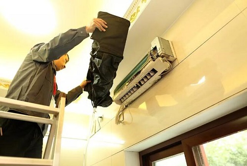 北京空調清洗電話_深度拆卸清洗
